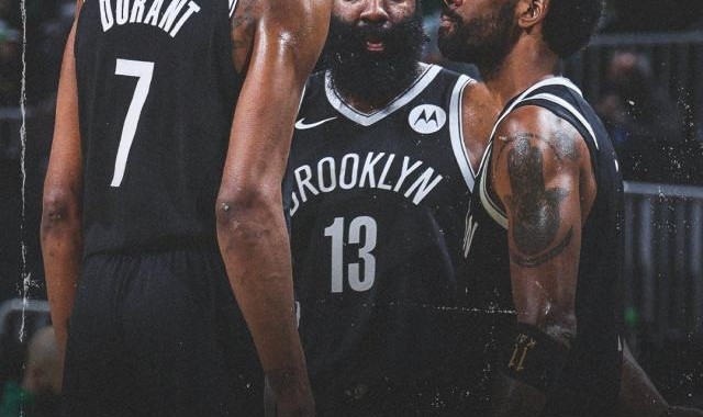 天天赢球-摊牌开抡不讲理！篮网三巨头场均合砍85.2分创历史