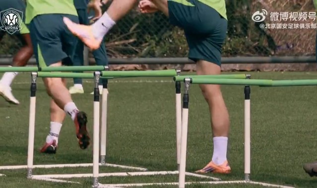 天天看球-北京国安海口冬训Vlog——积蓄力量💪💪💪